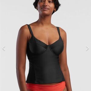 NWT TITLE NINE 38DD Bodacious 2.0 Underwire Tankini Top